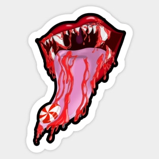 Candygore mouth Sticker